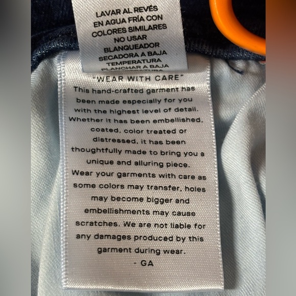 Good American Jeans Always Fits Size 6-12 Dark Blue Tapered Leg High Waist - Picture 6 of 11